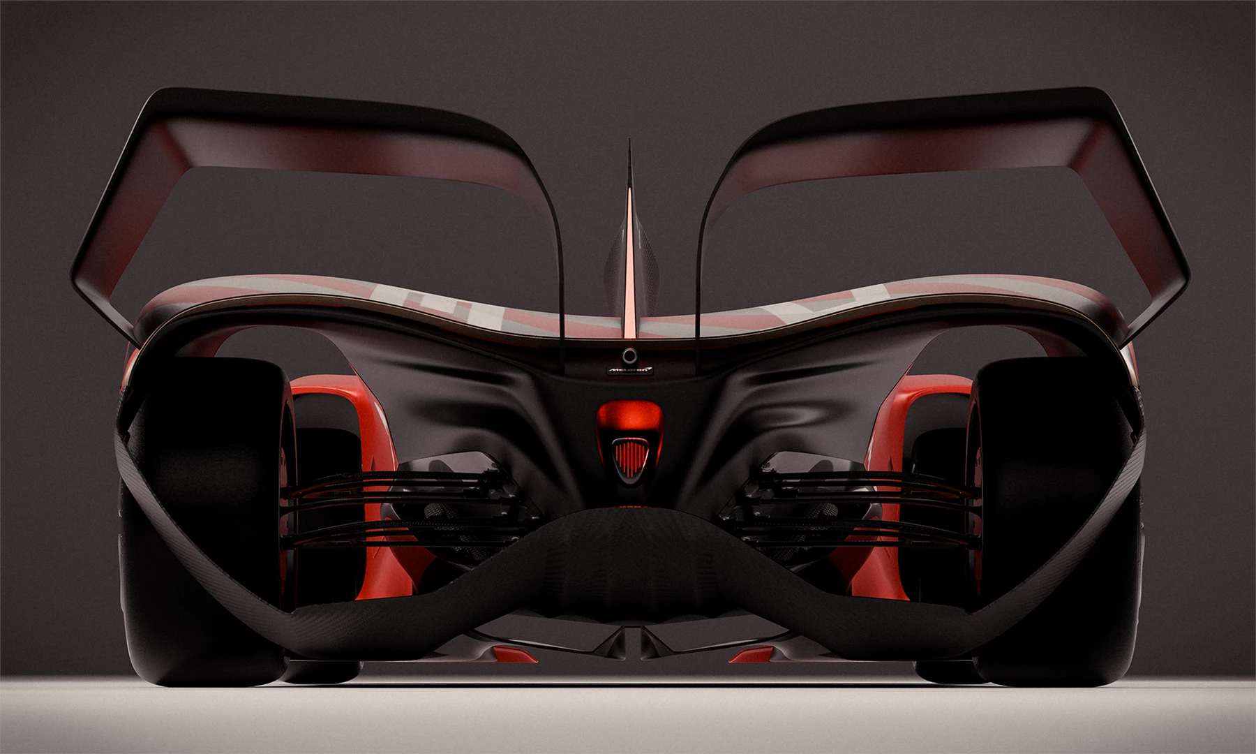 McLaren R1 top right