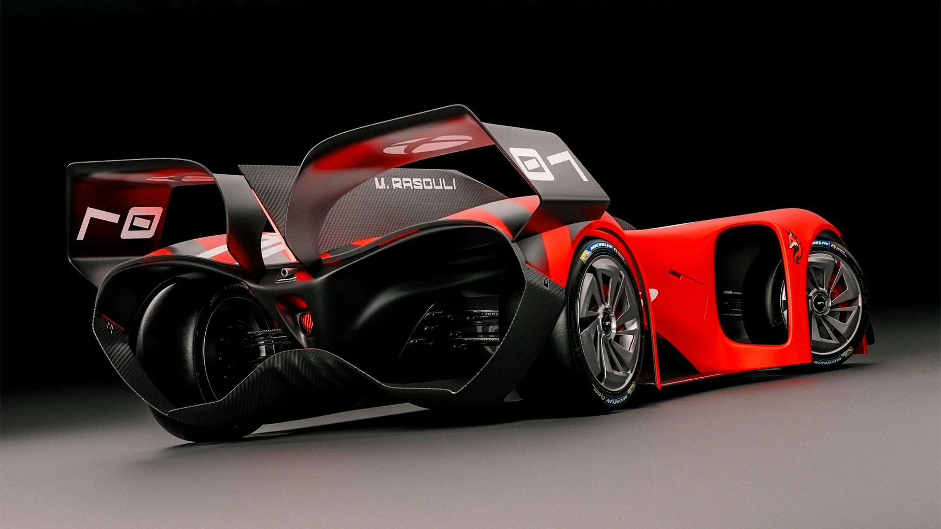 McLaren R1 – hero shot